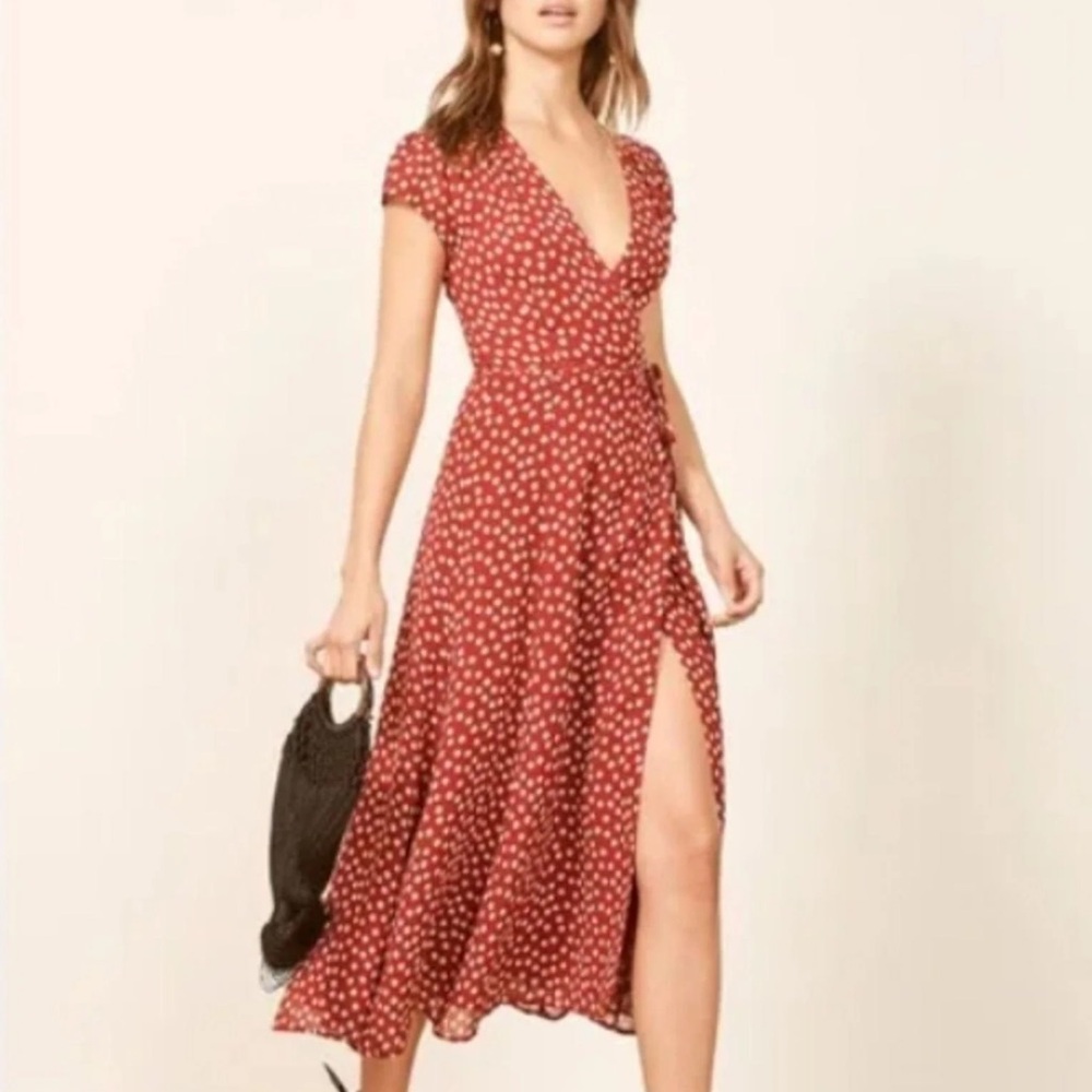Reformation Wrap Dress